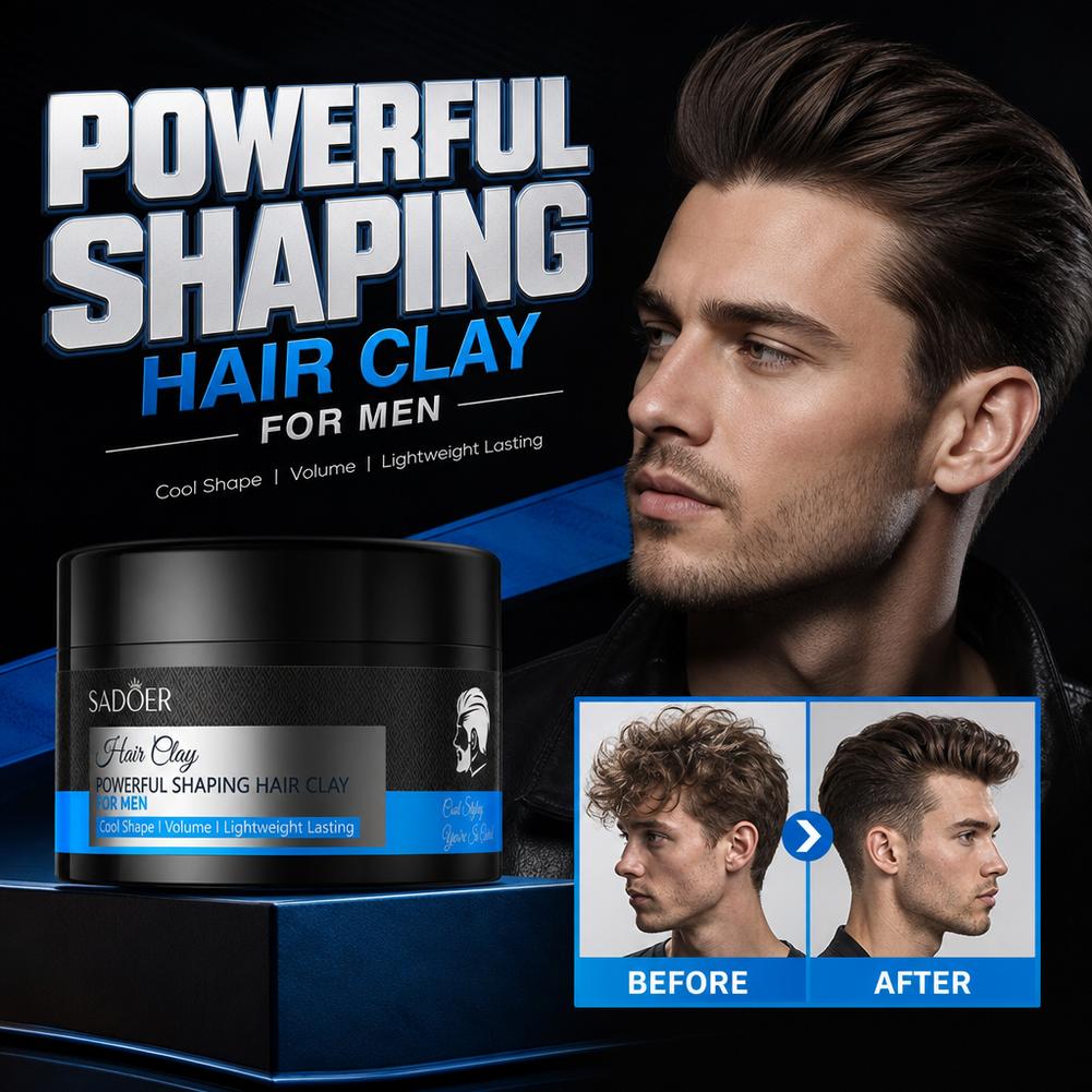 Men'S Grooming Salon - Cera Modeladora Matte para Cabelo com