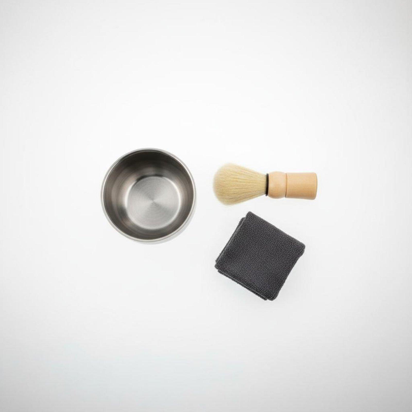 Men Grooming Home - Tigela de Metal para Espuma de