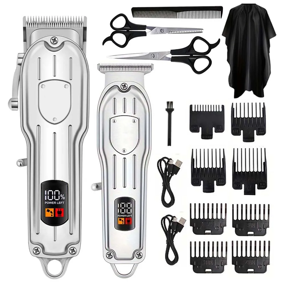 Men Grooming Home - Máquina de Cortar Cabelo Elétrica com