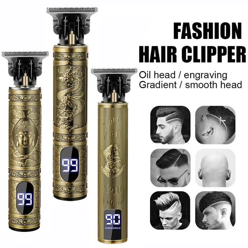 Men'S Grooming Electric Trimmer - Kit de Cuidados Masculinos T9, Cortador