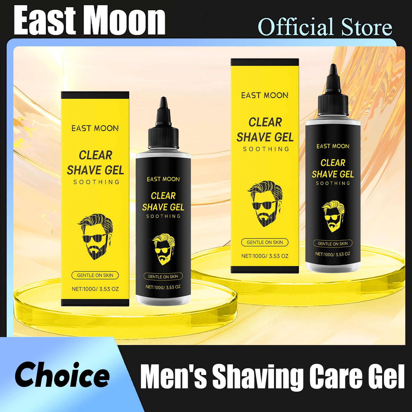 Gel Pós-Barba East Moon Man: A - Men'S Grooming Gel avaliação e preço