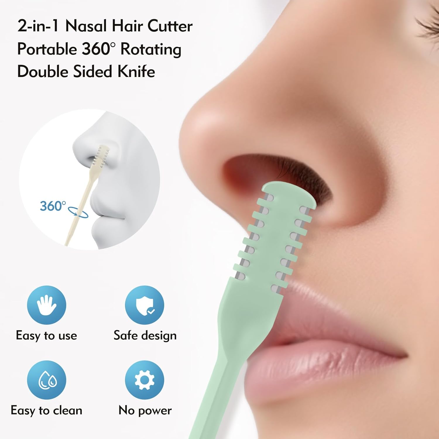 5/20/50 Peças Cortador Nasal 2 - Men'S Grooming Salon avaliação e preço