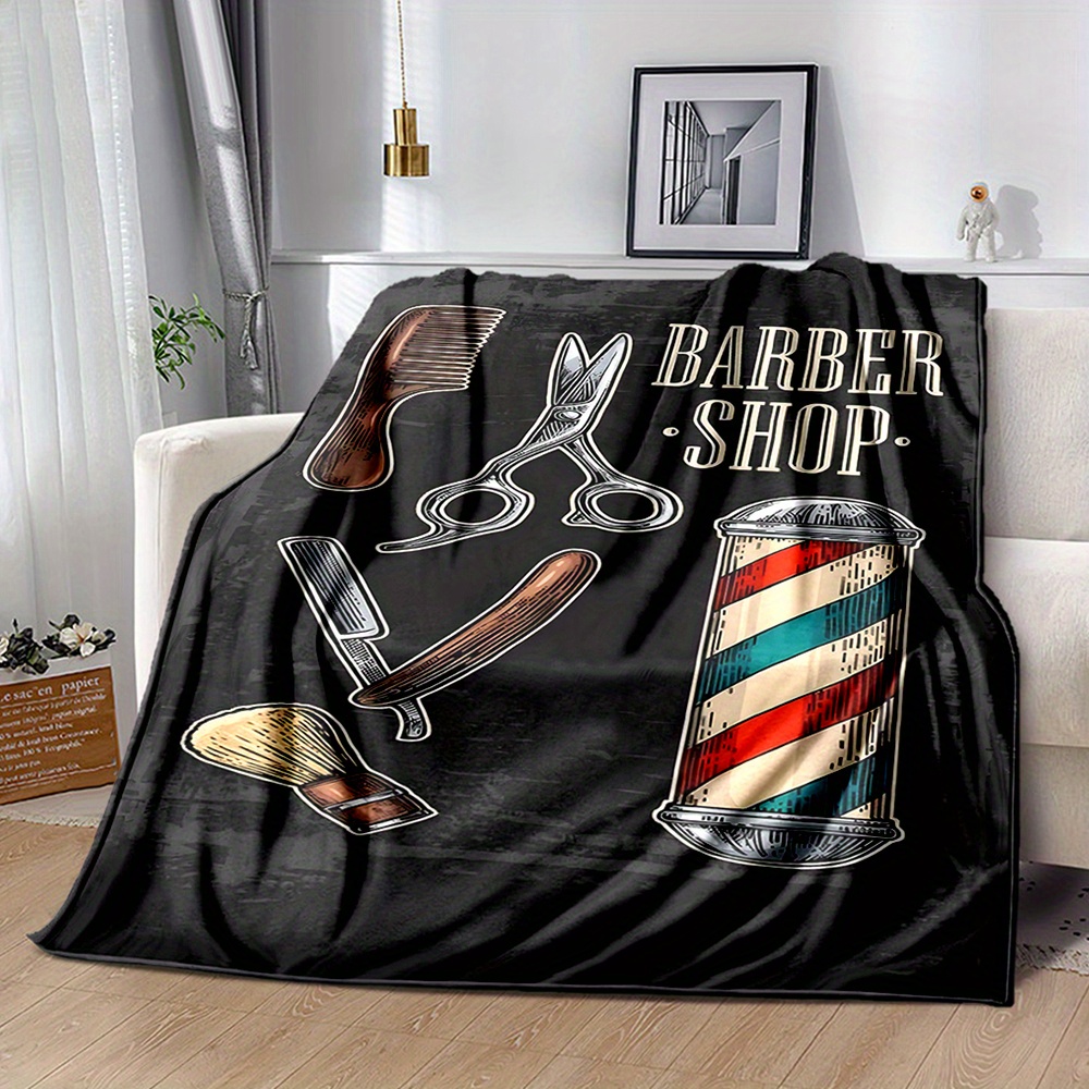 Manta Decorativa Vintage para  - Men Grooming Home avaliação e preço
