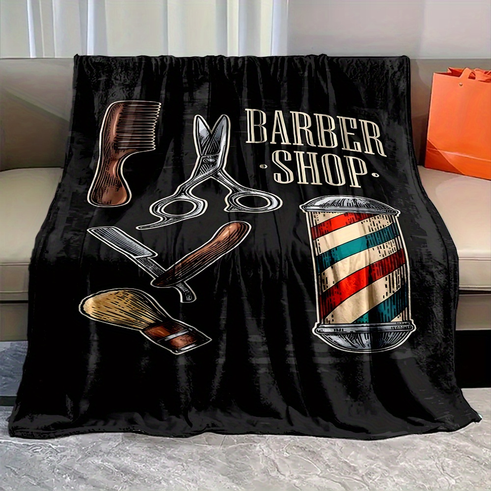 Manta Decorativa Vintage para  - Men Grooming Home avaliação e preço