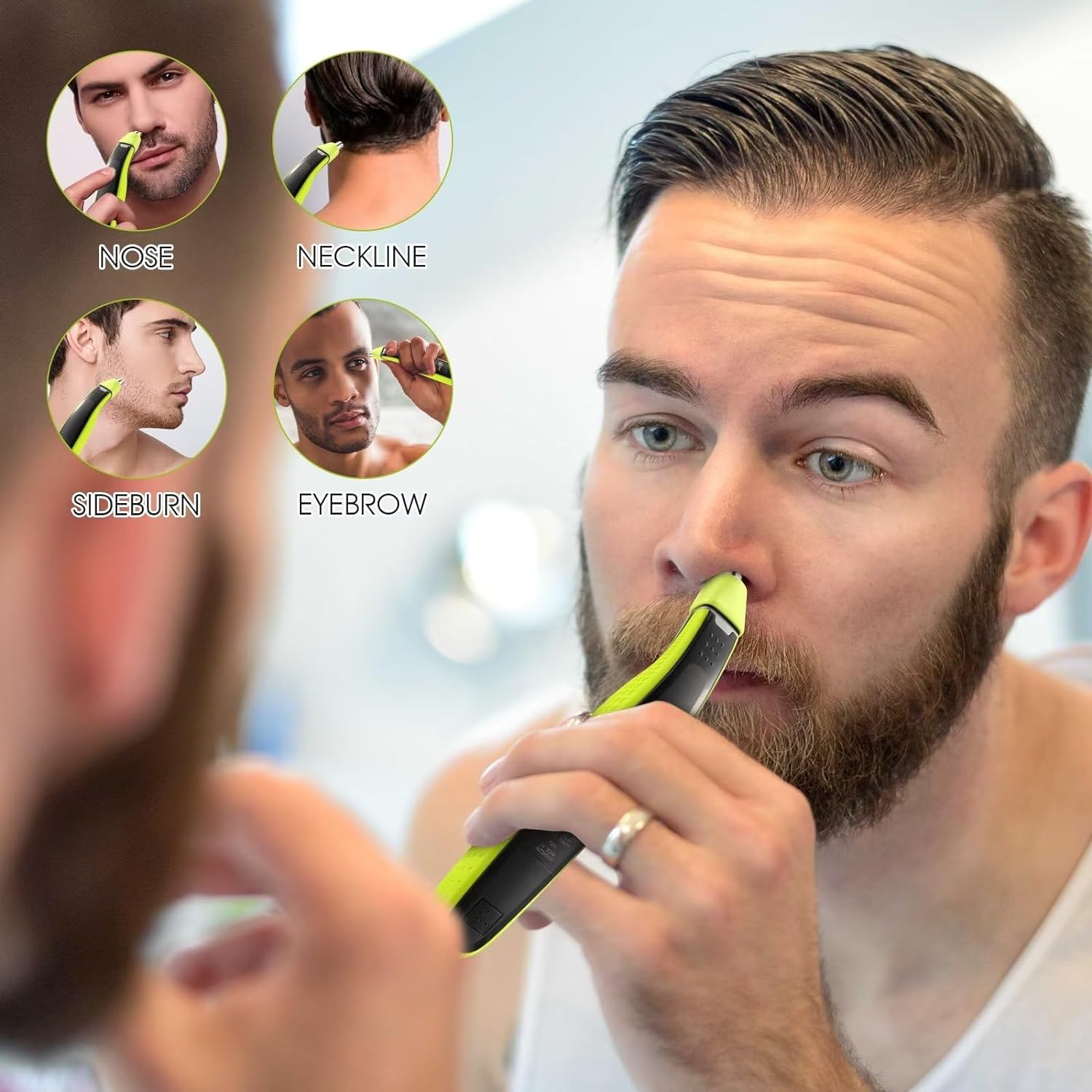 Yuku nariz aparador de pêlos l - Men'S Grooming Salon avaliação e preço