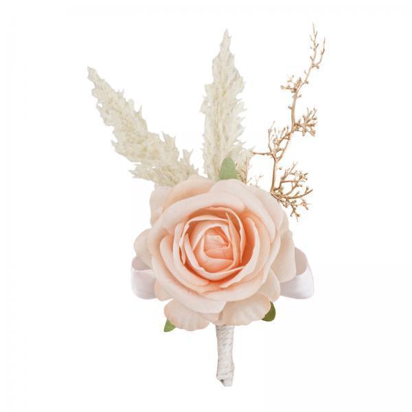 Elegante Boutonniere de Rosa A - Men Grooming Home avaliação e preço