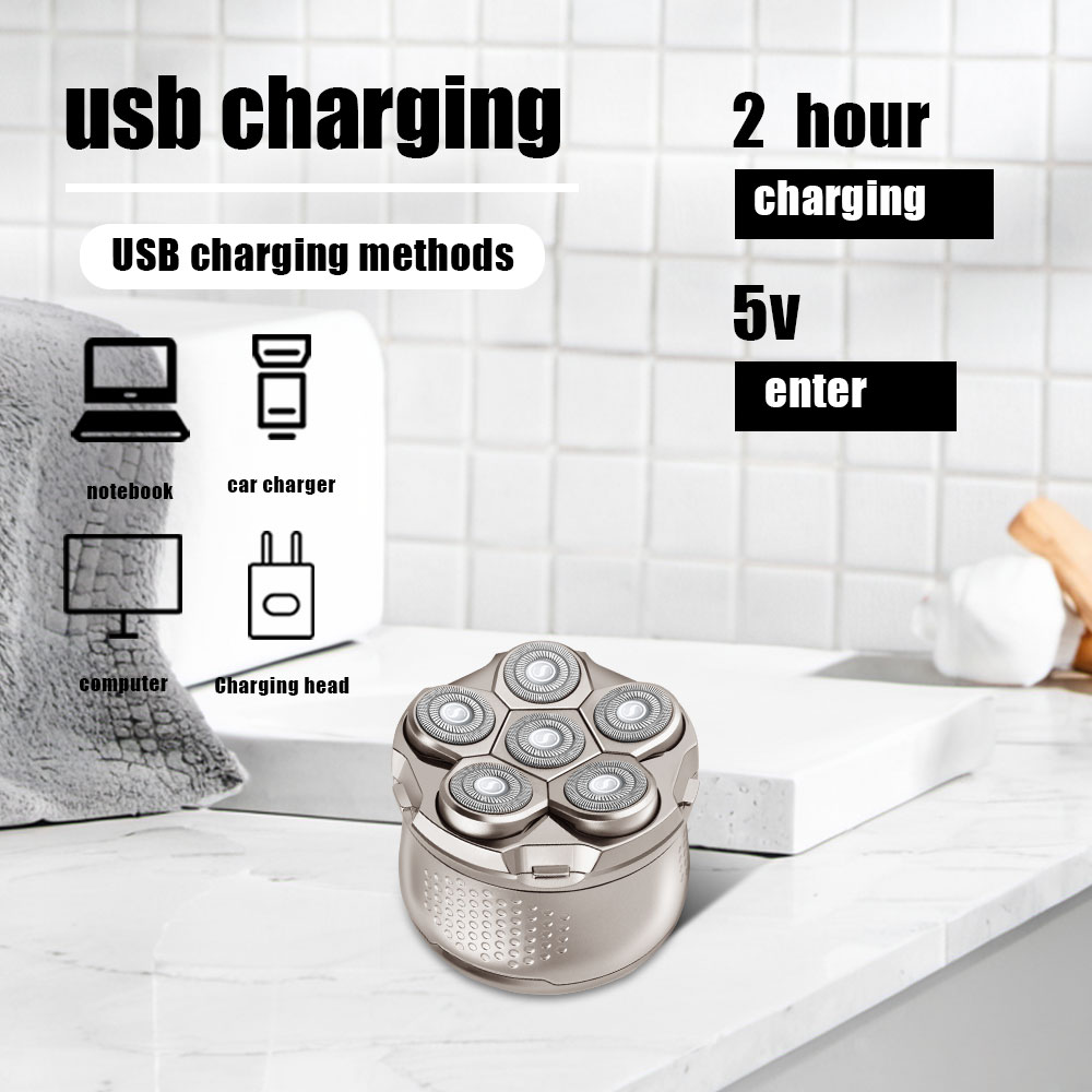 Aparador Elétrico de 6 Cabeças - Men Grooming Home avaliação e preço