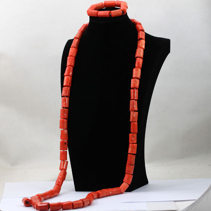 Conjunto de joias de coral ver - Mens Grooming Dubai avaliação e preço