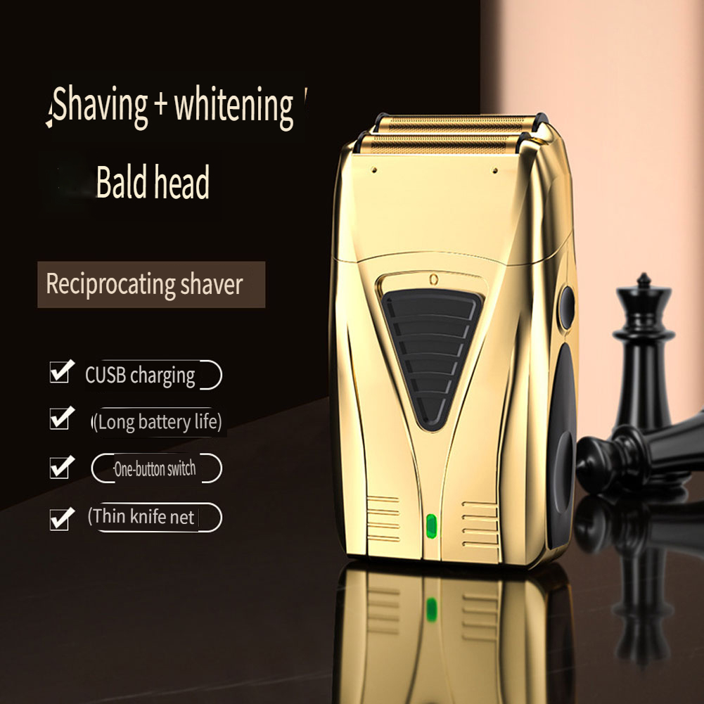 Novo barbeador elétrico recarr - Men Grooming Home avaliação e preço