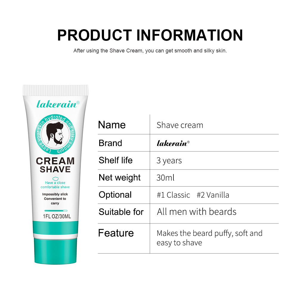 Lakerain creme de barbear gel  - Men'S Grooming Gel avaliação e preço